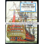 The wooden fighting ship in the royal navy