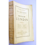 Nouveaux lundis - Tome 4
