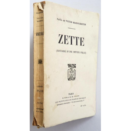 Zette (histoire d'une petite fille)