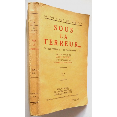 Sous la terreur