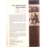A la découverte des Vosges