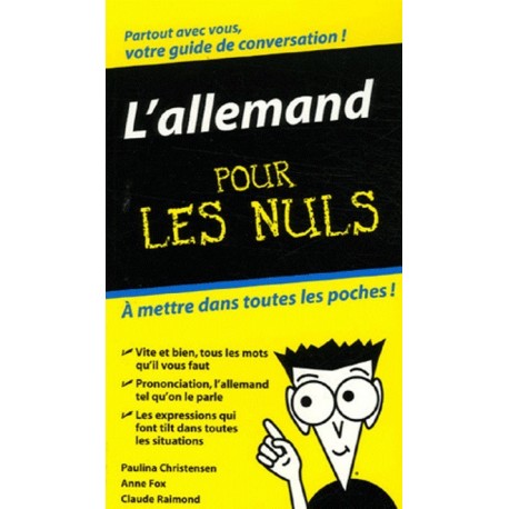 L'allemand pour les nuls