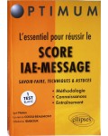 L'esssentiel pour réussir le Score IAE-message