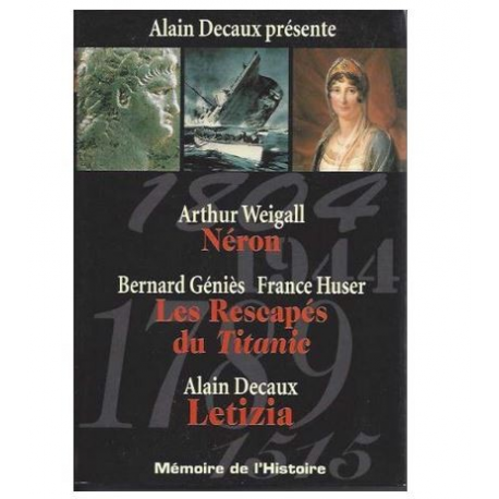 Néron - Les rescapés du Titanic - Letizia 