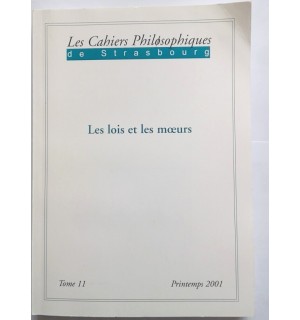 Les lois et les mœurs, tome 11